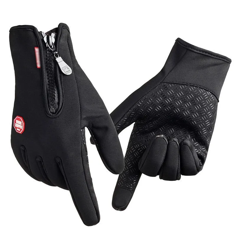 Unisex Waterproof Warm Winter Touch Screen Gloves Ski Snowboard Motorcycle