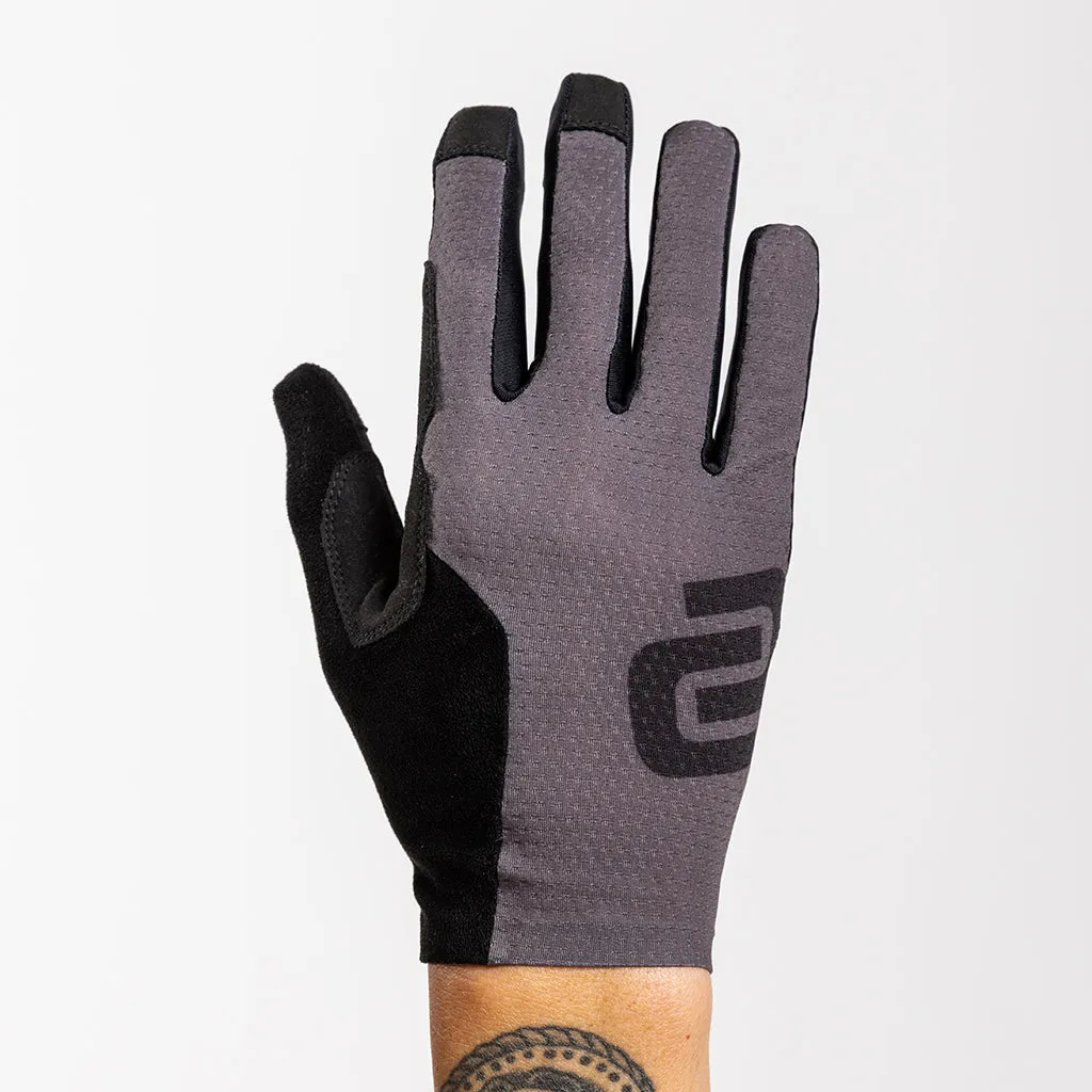 Vicolo Long Finger Glove (Grey)