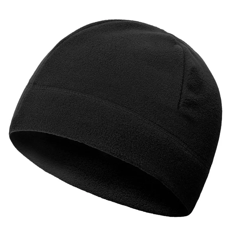 Warm Beanie Winter Cap Army Hat Soft Men Women Ski Cycling Skin-Friendly Anti-Static Hiking Thermal Fleece Running Windproof