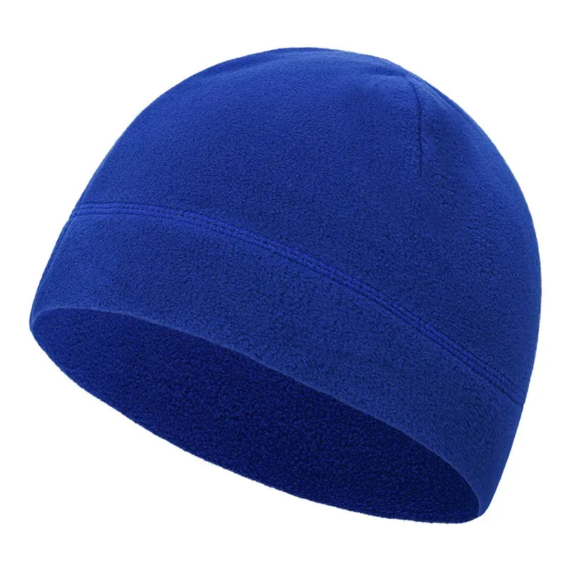 Warm Beanie Winter Cap Army Hat Soft Men Women Ski Cycling Skin-Friendly Anti-Static Hiking Thermal Fleece Running Windproof