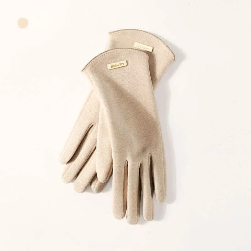 Windproof Women's Touch Screen Gloves