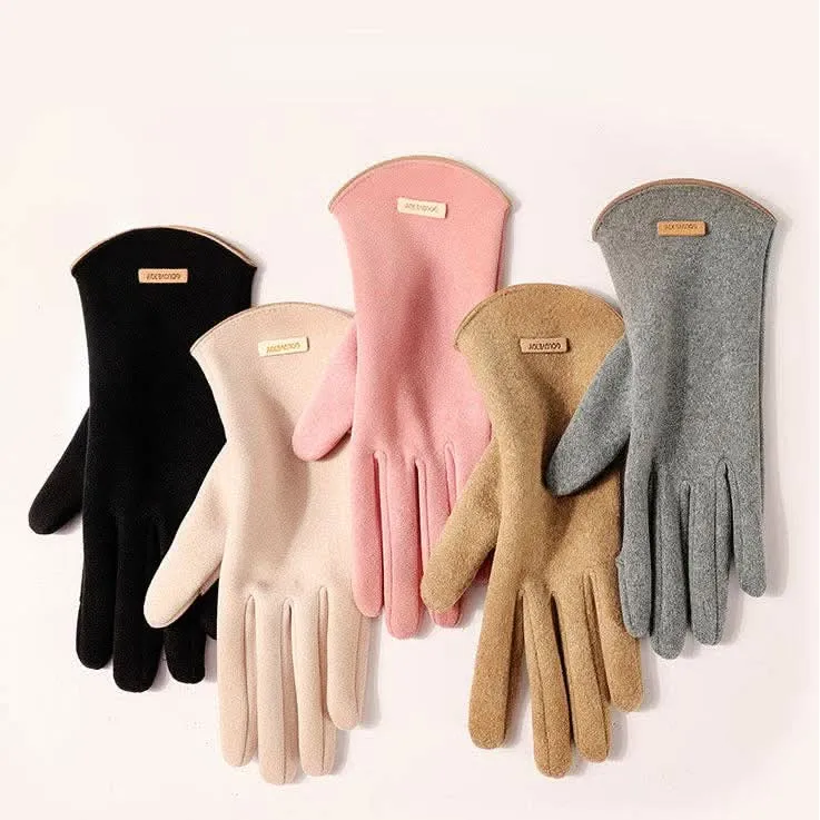 Windproof Women's Touch Screen Gloves