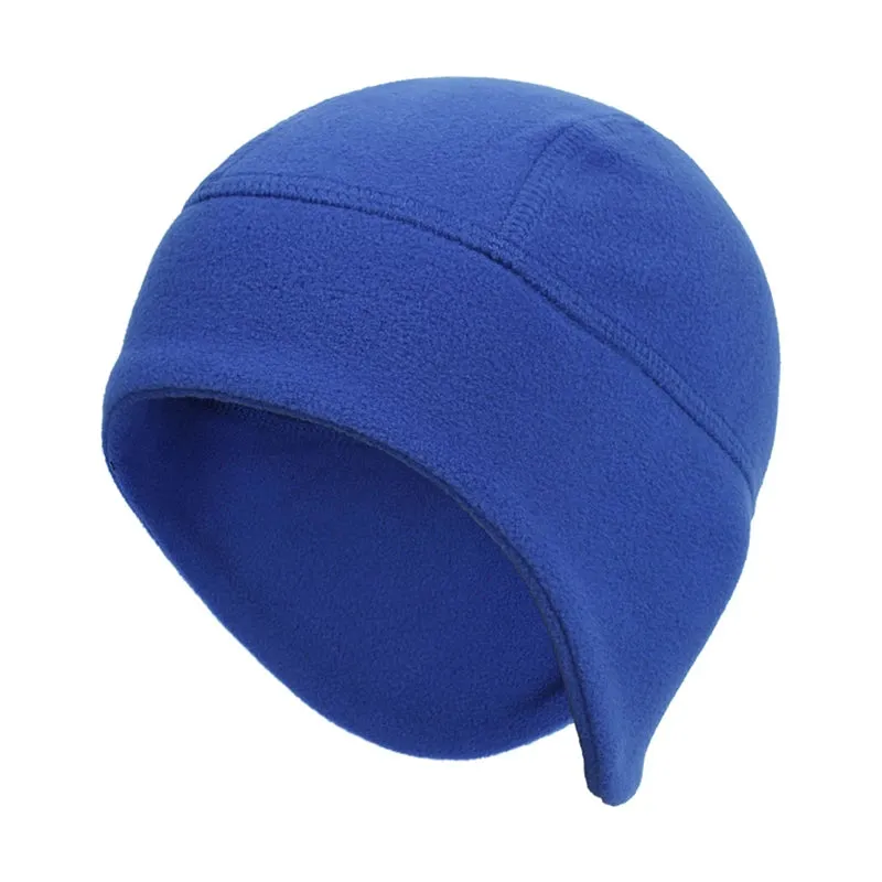 Winter Cycling Cap Windproof Keep Warm Ski Cap Running Skiing Riding Thermal Fleece Hat Bike Bicycle Cap Cycling Headwear