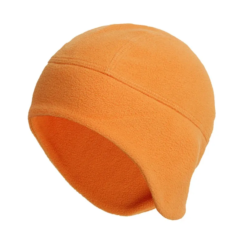 Winter Cycling Cap Windproof Keep Warm Ski Cap Running Skiing Riding Thermal Fleece Hat Bike Bicycle Cap Cycling Headwear