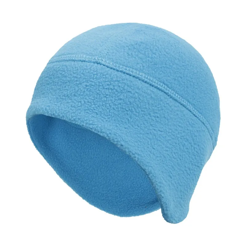 Winter Cycling Cap Windproof Keep Warm Ski Cap Running Skiing Riding Thermal Fleece Hat Bike Bicycle Cap Cycling Headwear