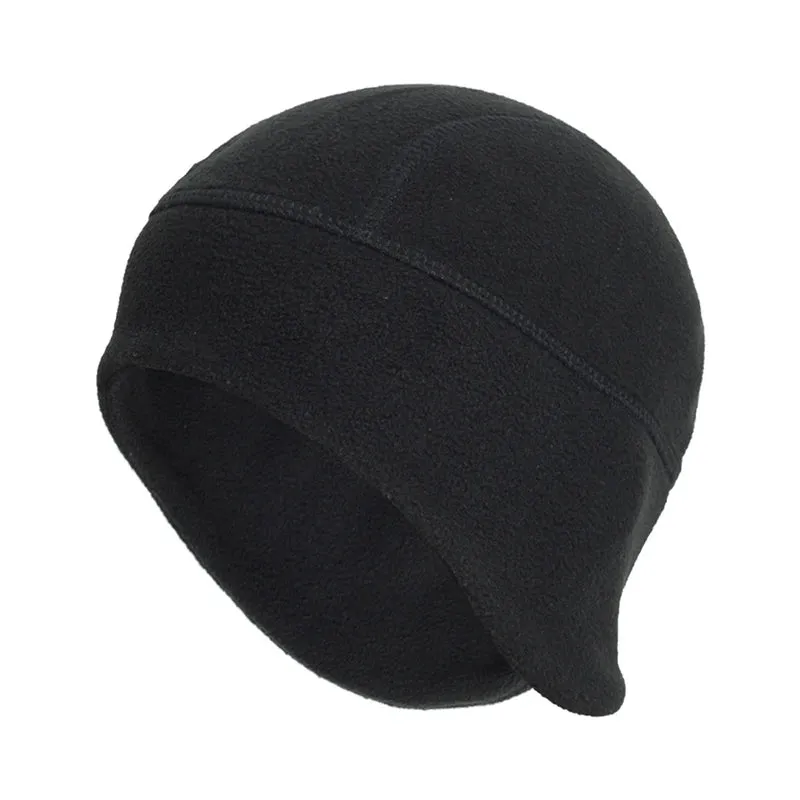 Winter Cycling Cap Windproof Keep Warm Ski Cap Running Skiing Riding Thermal Fleece Hat Bike Bicycle Cap Cycling Headwear