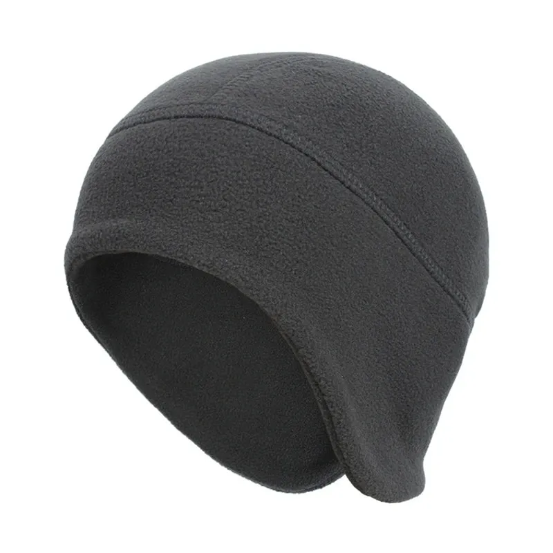 Winter Cycling Cap Windproof Keep Warm Ski Cap Running Skiing Riding Thermal Fleece Hat Bike Bicycle Cap Cycling Headwear